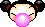 Pucca blowing bubbles